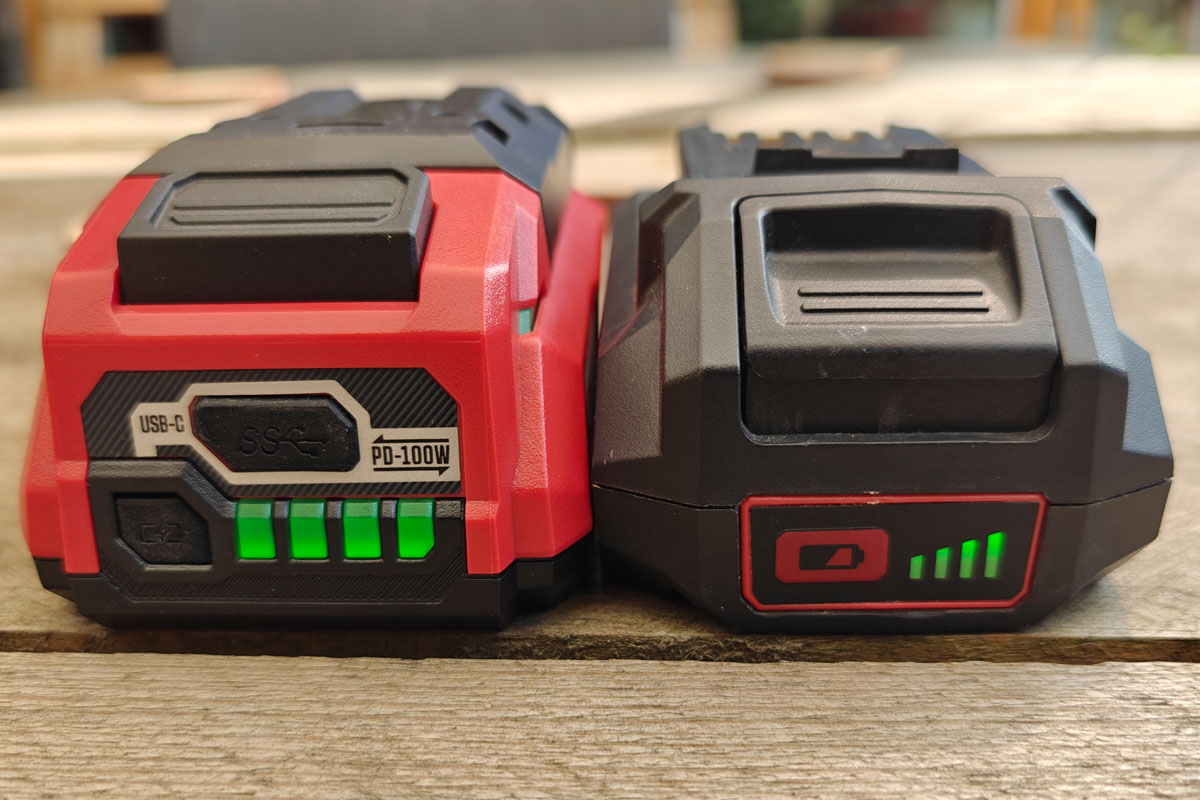 Skil PWRCORE20 batterij en Energy Platform batterij