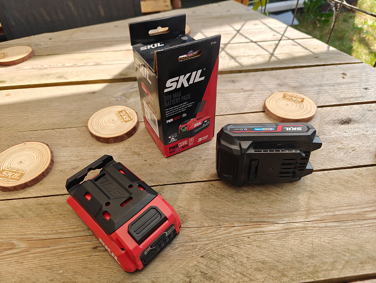 Skil PWRCORE20 batterij unboxing
